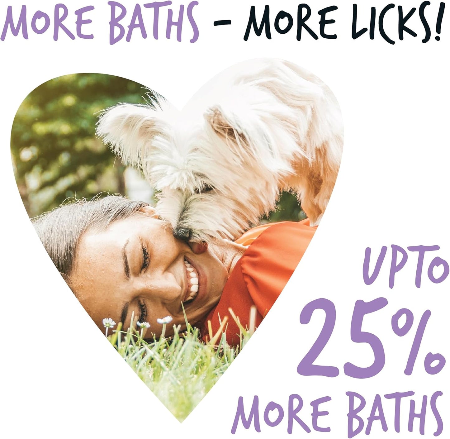 Bugalugs Lavender & Chamomile 4-in-1 Dog Shampoo and Conditioner - Professional Pet Grooming for Smelly Puppies - Vegan Formula