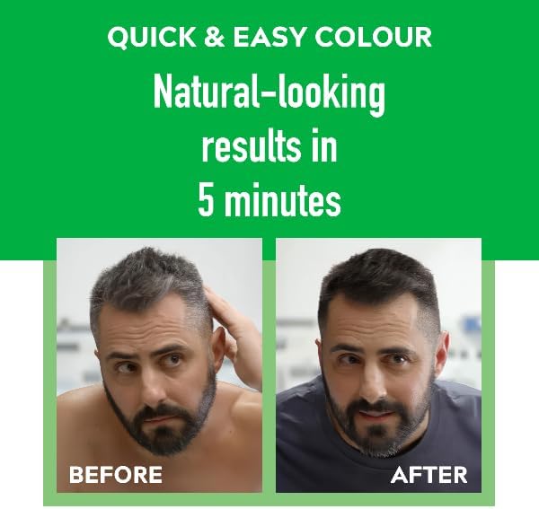Just for men Original Formula Medium Brown Hair Dye, Restores Original Colour for a Natural Look H35