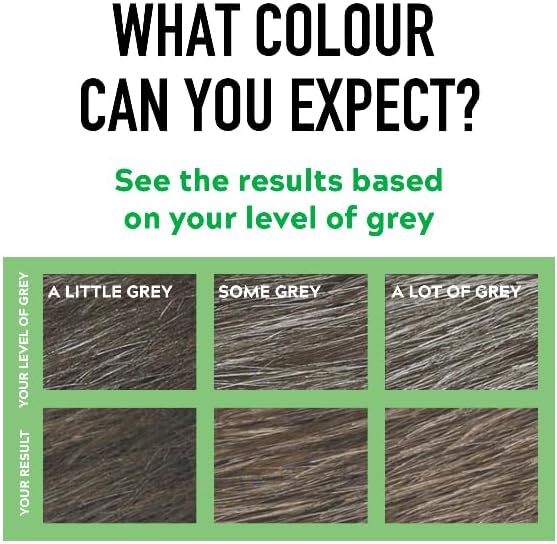 Just for men Original Formula Medium Brown Hair Dye, Restores Original Colour for a Natural Look H35