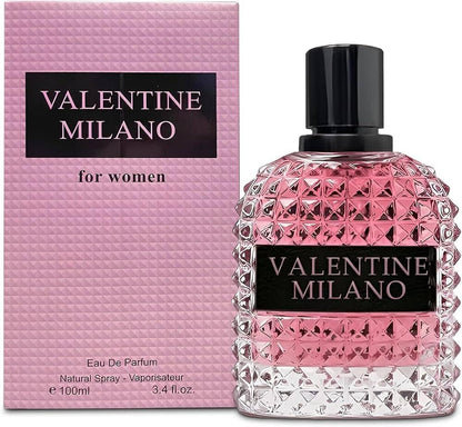 Sapphire’s choice Valentine Milano Perfume | Valentine Milano Eau De Parfum for Women 100ml with Perfume Oil | Vanilla, Bergamot and Jasmine Fragrance | Perfume for Women 100ml