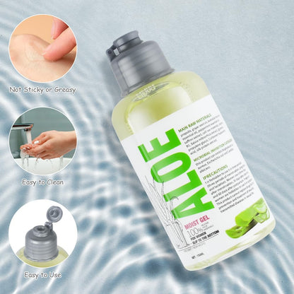 ACWOO Water Based gel Lube, 150ML Safe Natural Aloe Lubricant, Gentle Paraben Free Personal Lubricant, Zero Residue, Long-Lasting Comfort, Increased Sensitivity