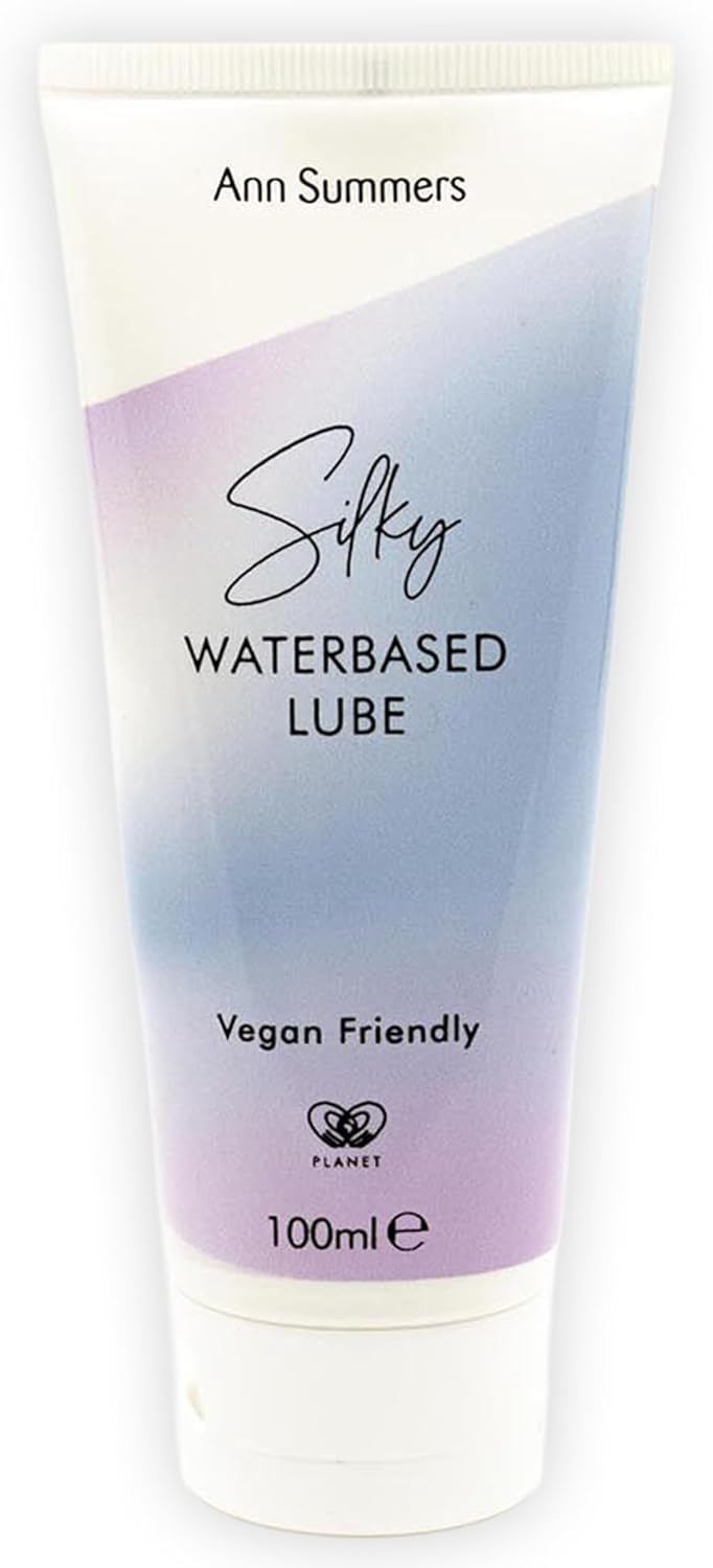 Ann Summers Silky Water Based Lube (100ml) – Smooth Water Based Lubricant Gel to Reduce Friction – Vegan-Friendly, Paraben-Free & Kind to Skin – Long-Lasting Bedroom Lubricant for Comfort & Glide
