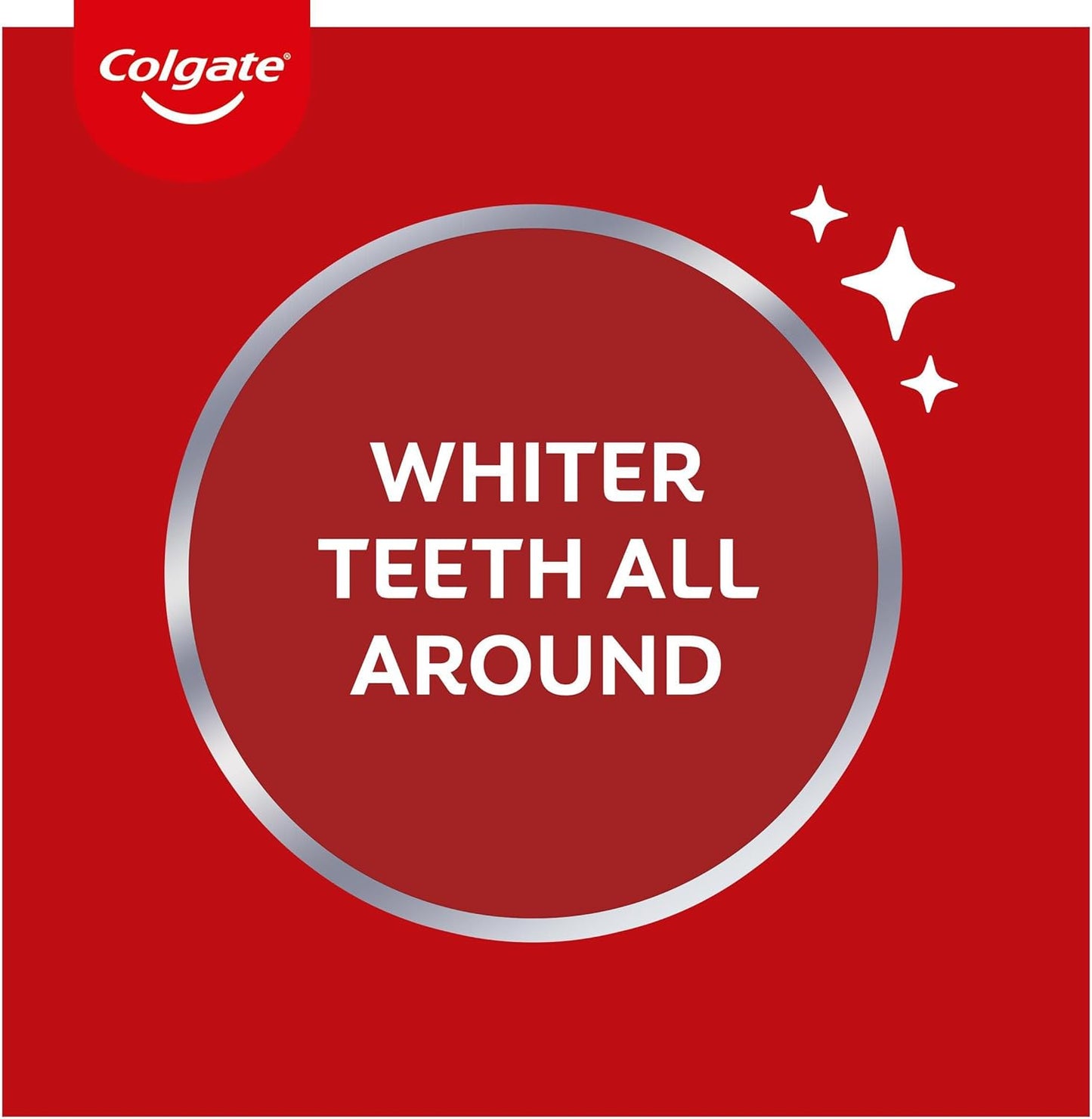 Colgate Max White Luminous Toothpaste 75ml - Teeth whitening Toothpaste - Clinically Proven Formula - Removes up to 100% of Surface Stains - SmartFoam System Cleans All Around Your Teeth