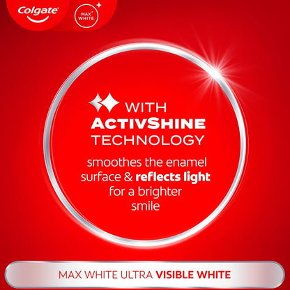 Colgate Max White Ultra Active Foam Toothpate 75ml