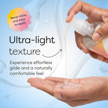 Ignite Water Based Lube Gel 250ml | Fragrance Free, pH-Balanced Lube Water Based Unflavoured | Paraben Free, Vegan & Condom Friendly | Non Sticky & Non Staining Water Based Lubricant for Men & Women