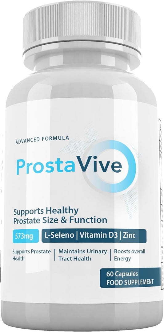 Prostavive Prostate Support Supplement for Men, 60 Capsules Food Supplement