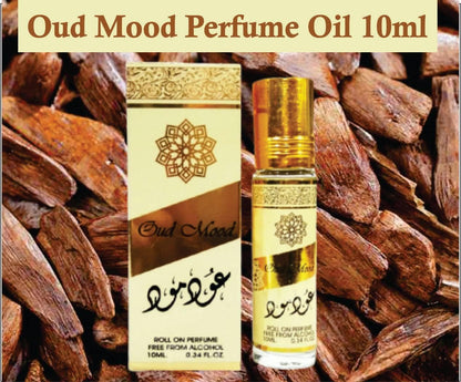 Sapphire's Choice - Oud Mood Perfume Oil | Vanilla, Oud and Amber Fragrance | 10ml for Men and Women