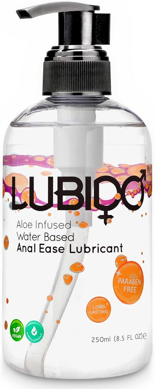Lubido Aloe Infused Anal Ease Water Based Gel Lube - 250ml