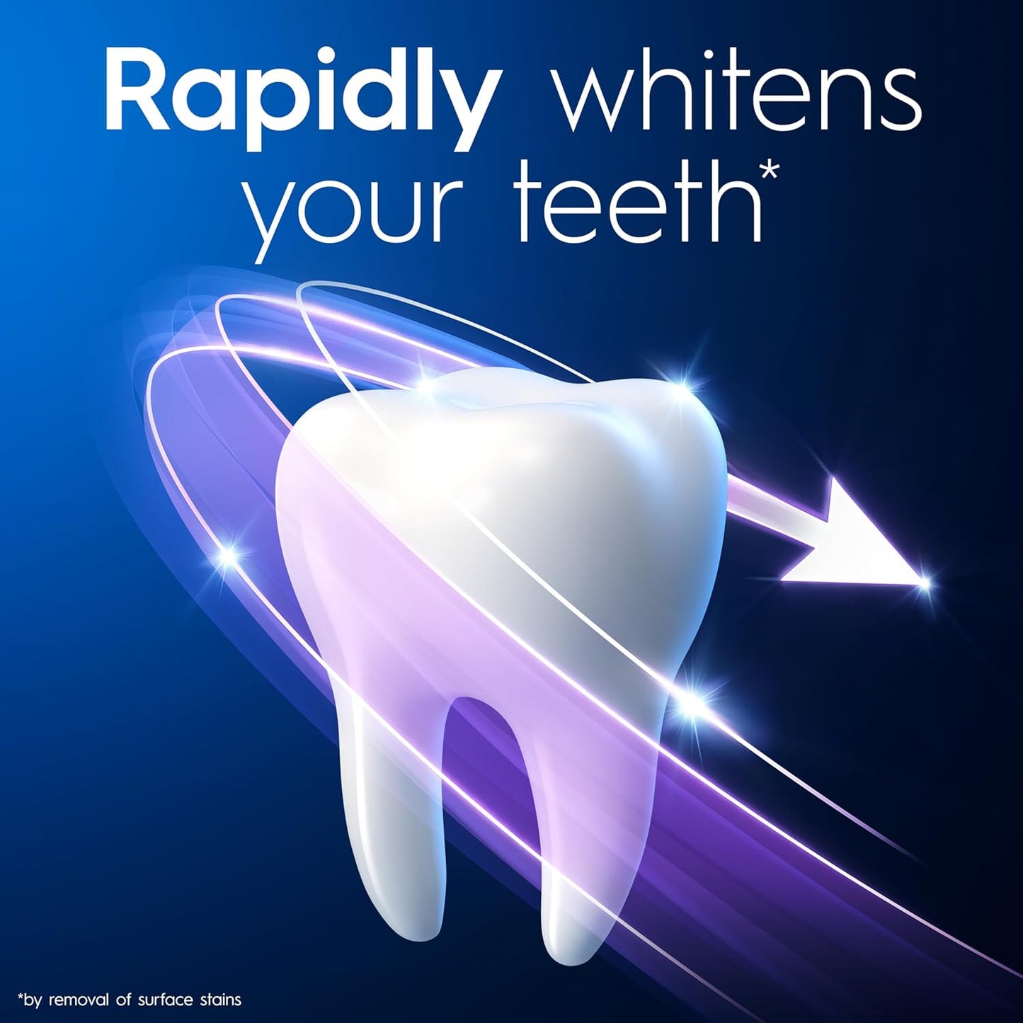 Oral-B 3DWhite Advanced Express Whitening Glossy White Toothpaste 75ml