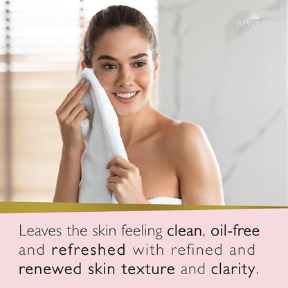 Revitale Advanced BHA Salicylic Acid Scrub Soap – Exfoliating Bar for Face & Body, Deep Pore Cleanser, Anti-Blemish, Skin Softening
