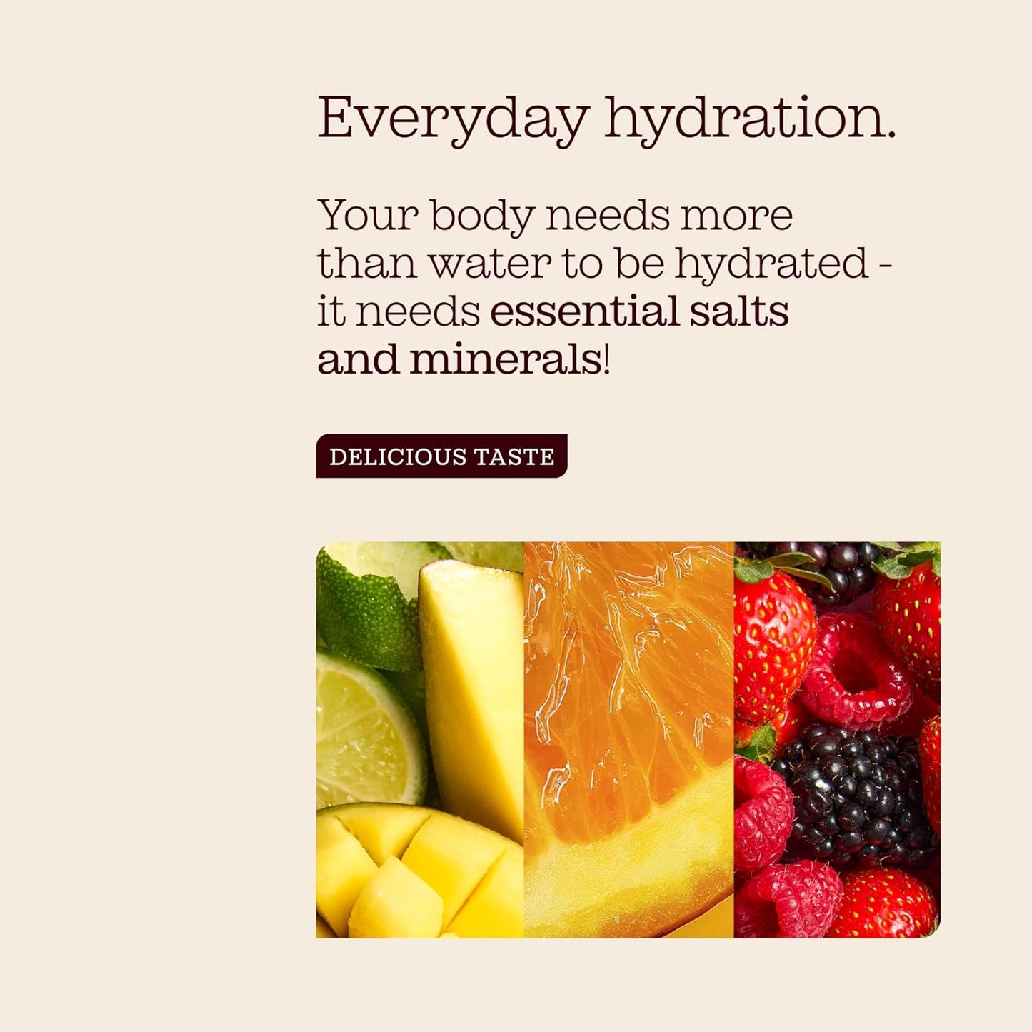 Free Soul Hydrate | Electrolyte Hydration Sachets with Sodium, Magnesium, Vitamin C, & More | Zero Sugar, Advanced Electrolyte Powder for Daily Use | Variety Pack