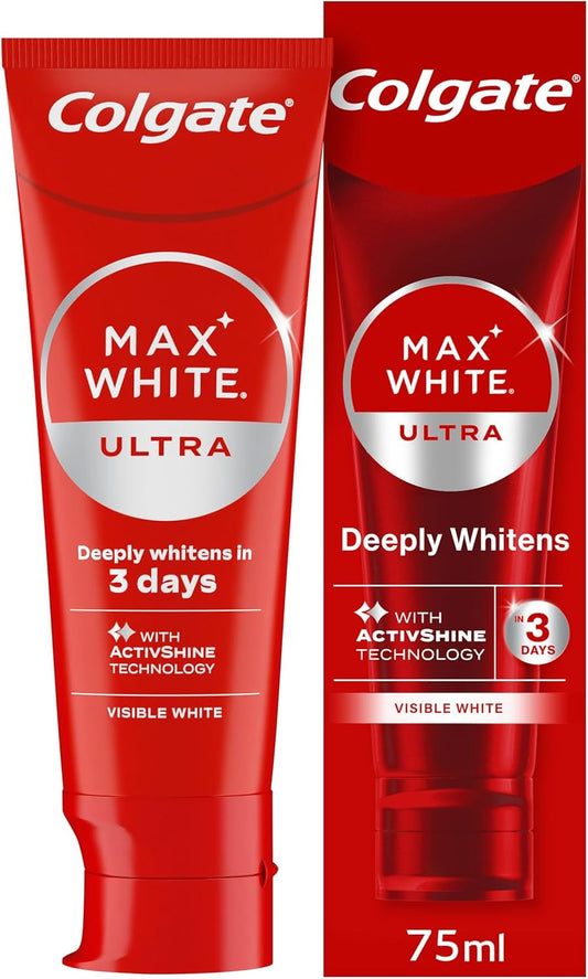 Colgate Max White Ultra Active Foam Toothpate 75ml