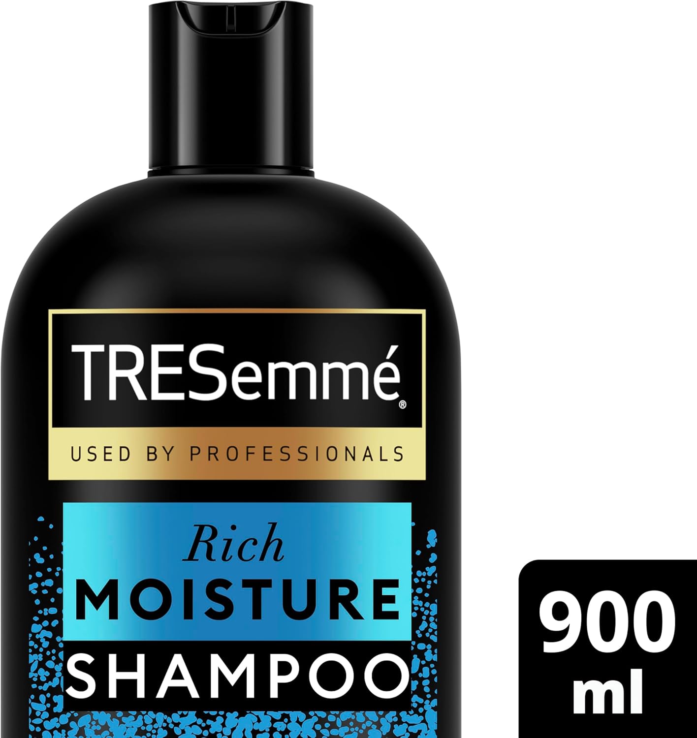 TRESemmé Rich Moisture Shampoo - With Vitamin E, Amino Acids & Ceramide for Deep Hydration, Softness, Damage Repair & All-Day Moisture – Ideal for Dry, Damaged Hair 900ml