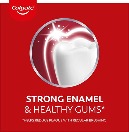Colgate Max White Luminous Toothpaste 75ml - Teeth whitening Toothpaste - Clinically Proven Formula - Removes up to 100% of Surface Stains - SmartFoam System Cleans All Around Your Teeth