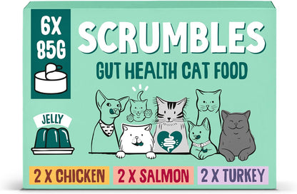 Scrumbles Wet Cat Jelly Classic Selection 6 x 85g