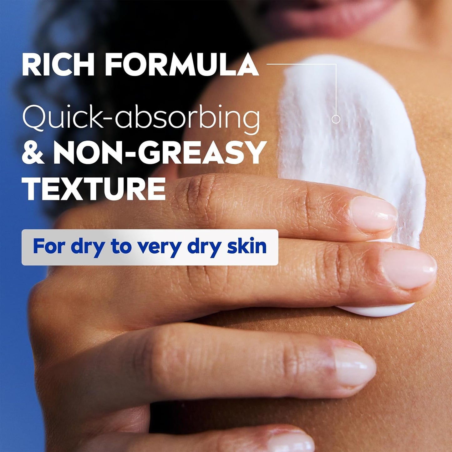 NIVEA Rich Nourishing Body Lotion (625ml), Rich 72H Hydration Moisturiser for Dry Skin Made with Deep Moisture Serum and Almond Oil, Extra Large NIVEA Body Lotion