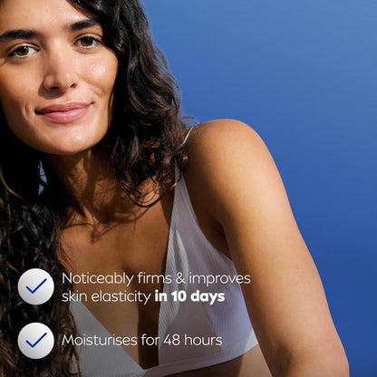 NIVEA Q10 Firming Body Lotion + Vitamin C (625ml), with Collagen Booster Complex, 48H Moisturiser