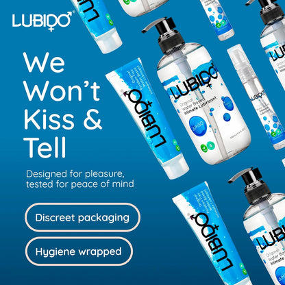 Lubido Original Water Based Paraben Free Intimate Gel Lube – 250ml (Pack of 2)