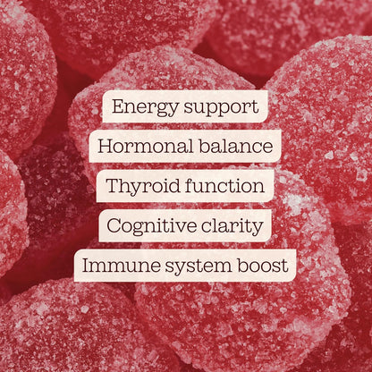 Apple Cider Vinegar Gummies with The Mother 1000mg | Enhanced with Vitamin B12 & Folic Acid | 60 Vegan ACV Capsules with Pomegranate & Beetroot Powder | Natural Ingredients by Free Soul