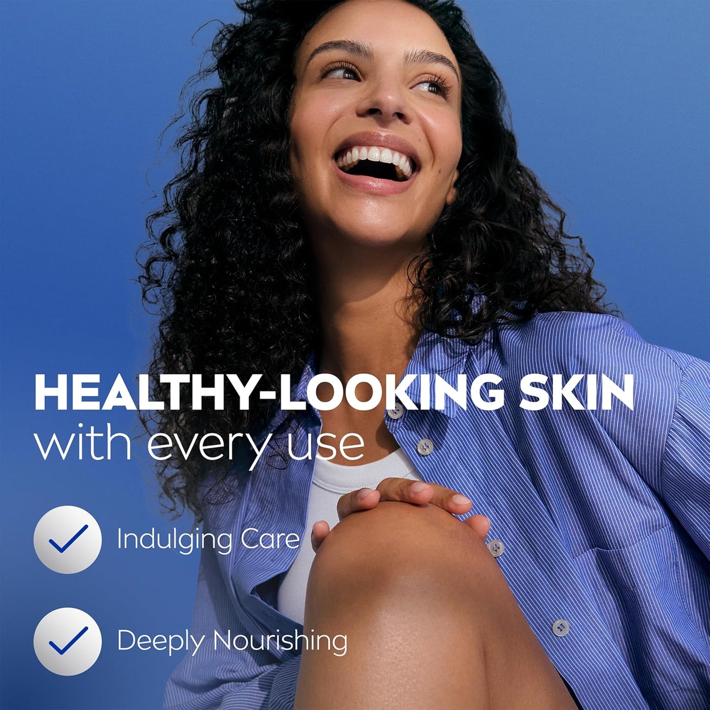 NIVEA Irresistibly Smooth Body Lotion (400ml), 72H Hydration NIVEA Moisturiser for Soft and Smooth Skin Made with Pure Hyaluron and Shea Butter, Intensive Moisturising Body Moisturiser
