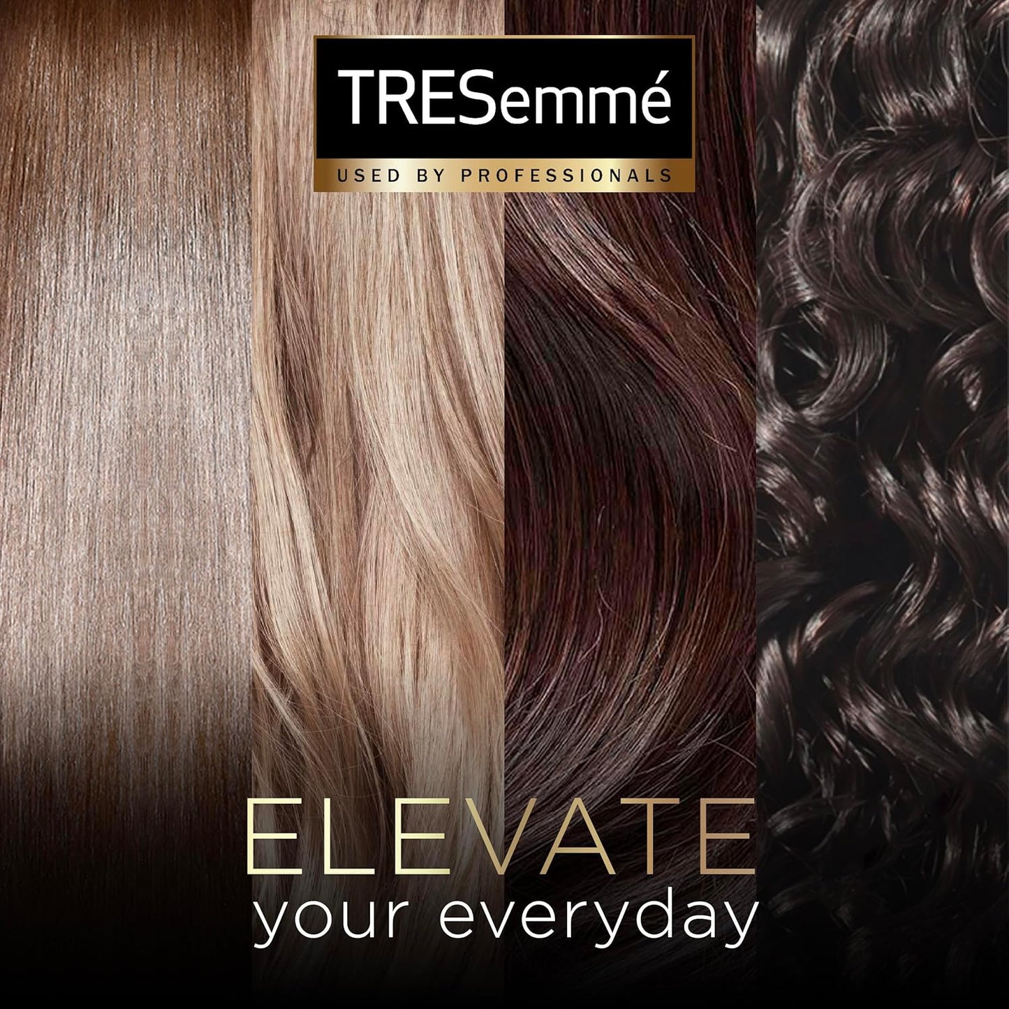 TRESemmé Rich Moisture Shampoo - With Vitamin E, Amino Acids & Ceramide for Deep Hydration, Softness, Damage Repair & All-Day Moisture – Ideal for Dry, Damaged Hair 900ml