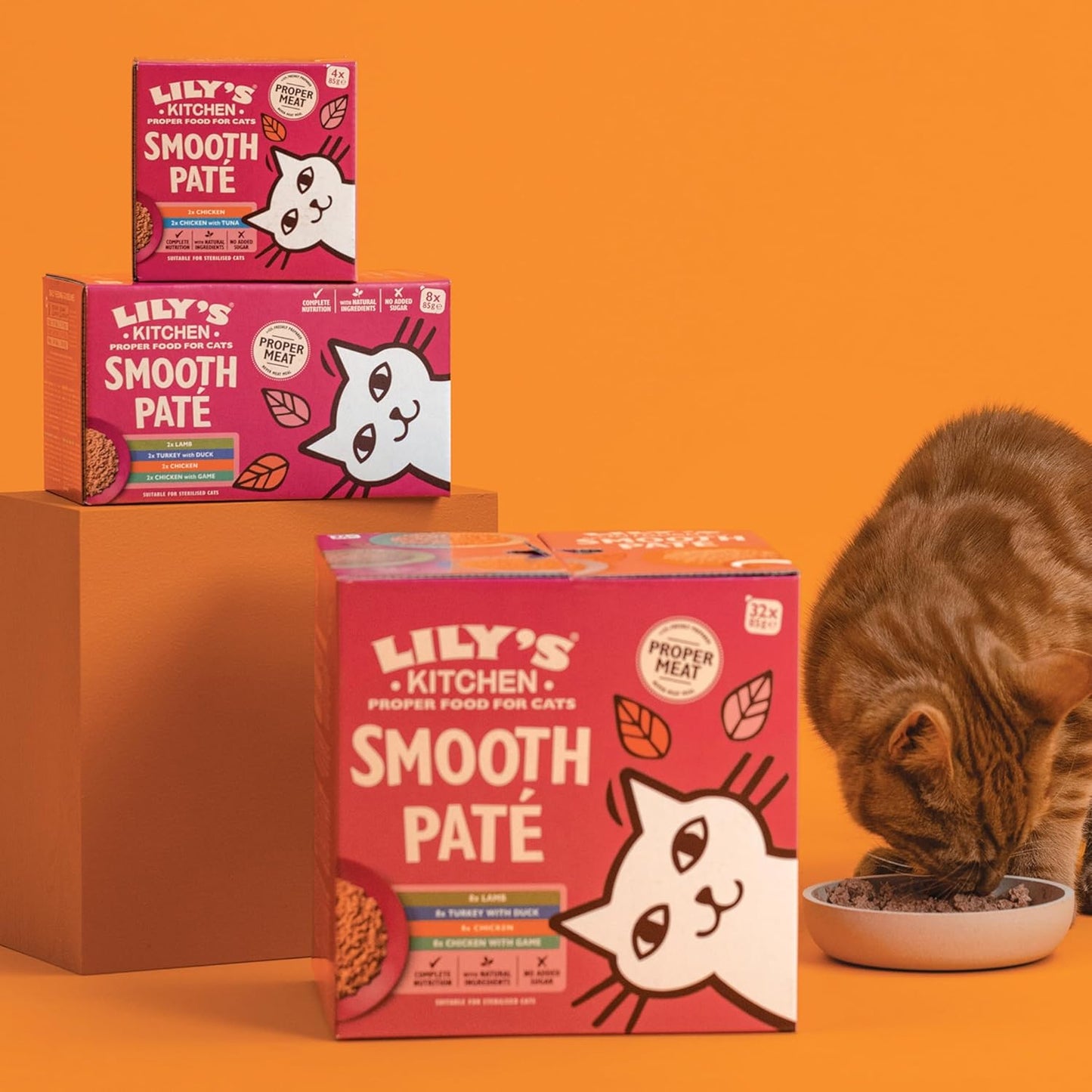 Lily’s Kitchen Smooth Chicken Paté Complete Adult Cat Food 19 x 85g