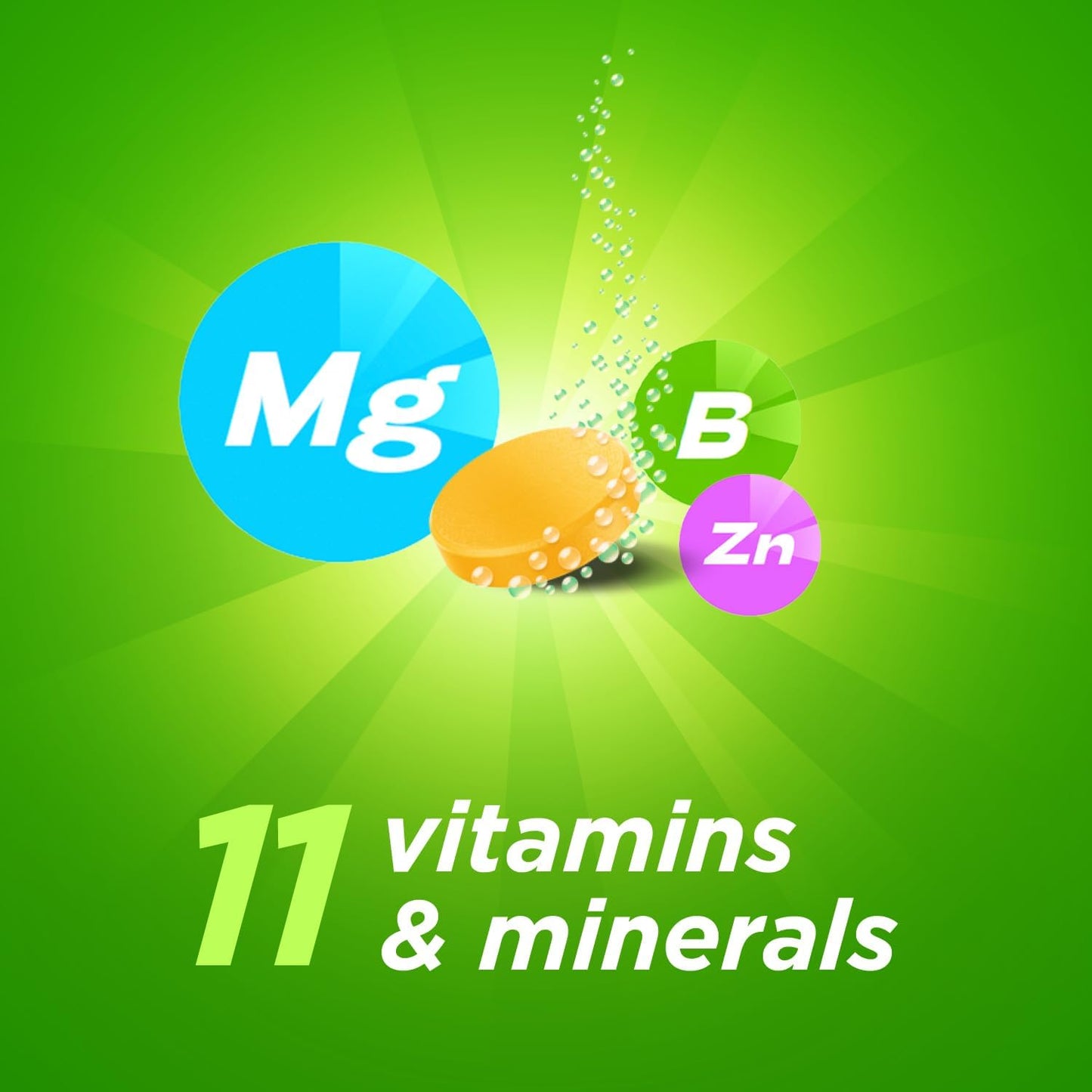 Berocca Vitamin C Effervescent Tablets, with Magnesium, Vitamin B12 & Vitamin B Complex, Orange Flavour