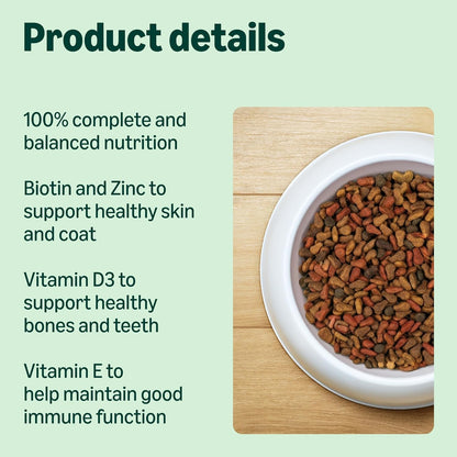 Complete Dry Cat Food with Salmon, Tuna and Vegetables