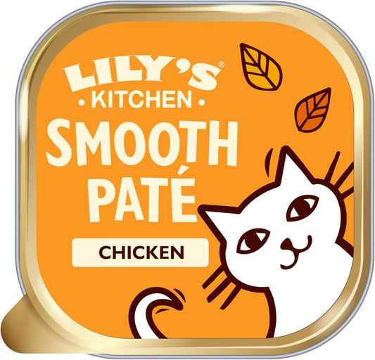 Lily’s Kitchen Smooth Chicken Paté Complete Adult Cat Food 19 x 85g