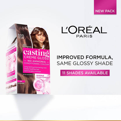 L'Oreal Paris Casting Creme Gloss - Darkest Brown 300