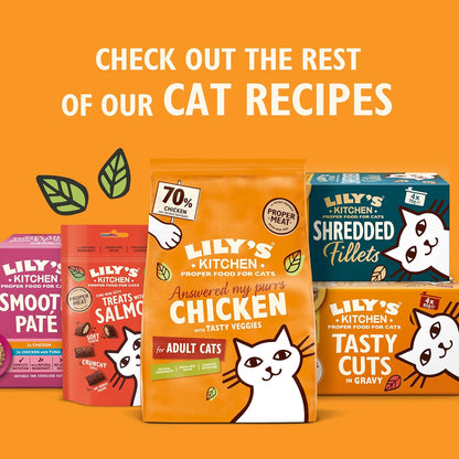 Lily’s Kitchen Smooth Chicken Paté Complete Adult Cat Food 19 x 85g