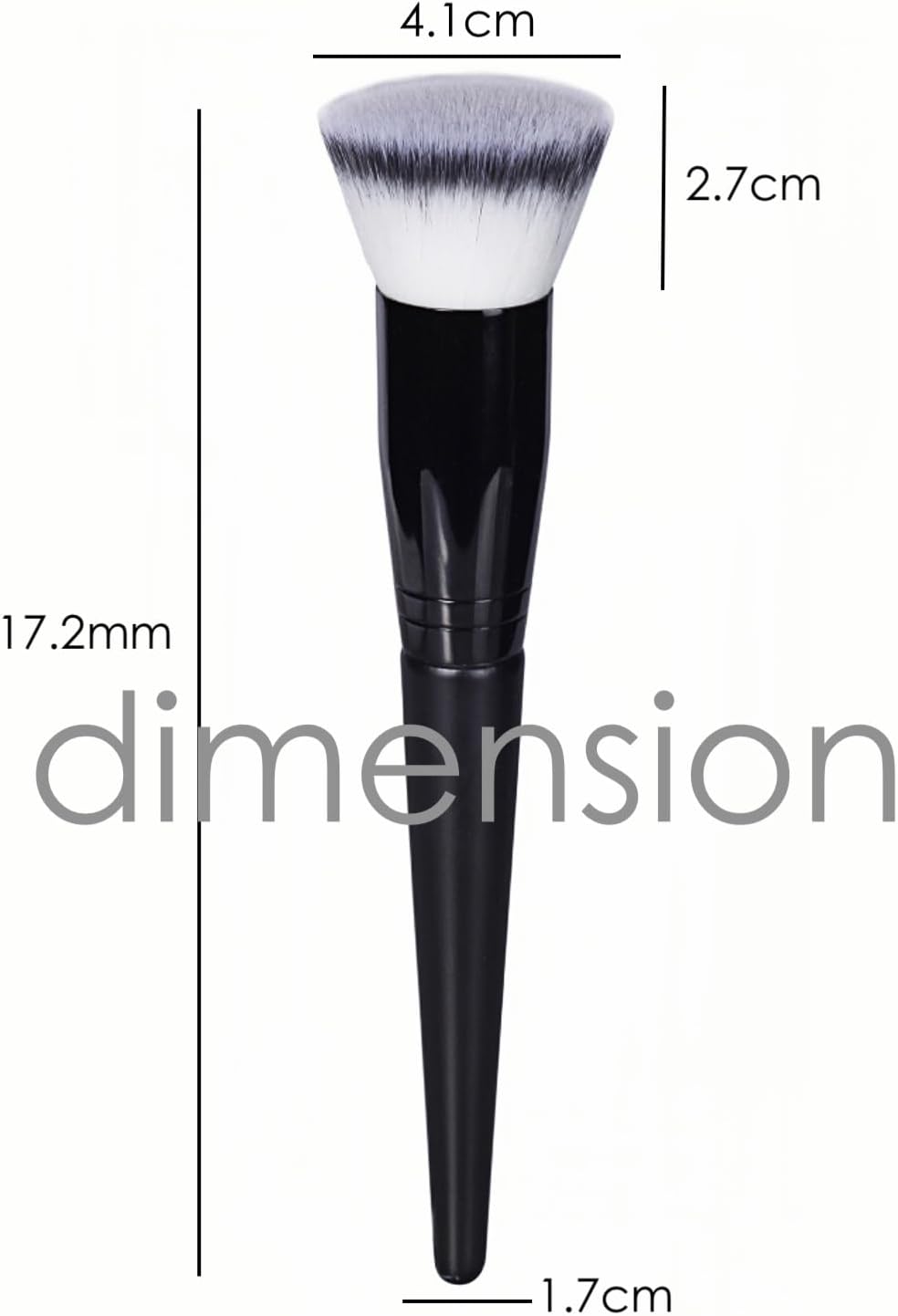 Makeup Brush Foundation Brush Kabuki Flat Top Face Brushes for Liquid Cream or Flawless Powder Buffing Stippling Concealer