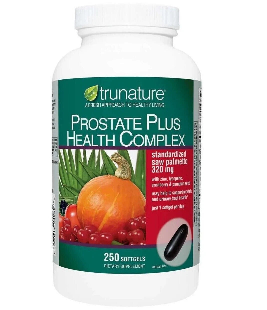 Trunature 644585 Prostate Plus Health -250 Softgels